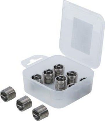 Tool Assortment, thread insert 10-piece Thread Repair Inserts M14 x 1.5