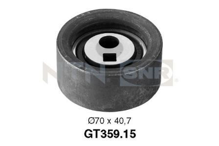 Tensioner Pulley, timing belt Peugeot
