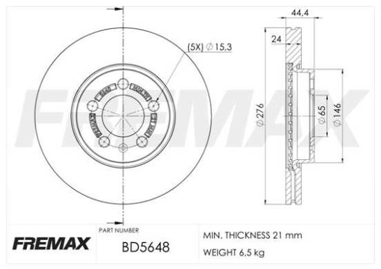 Brake Disc VAG