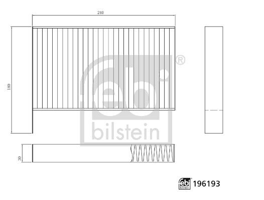 Filter, cabin air NIO P0279195AD