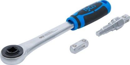 Push-thru Square Drive, ratchet Go-Through Ratchet with Spud Wrench