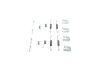 Accessory Kit, brake shoes