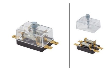 Fuse Box ümarkaitsmele 2-klemmiga