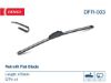 Wiper Blade DENSO FLAT RETROFIT 475mm