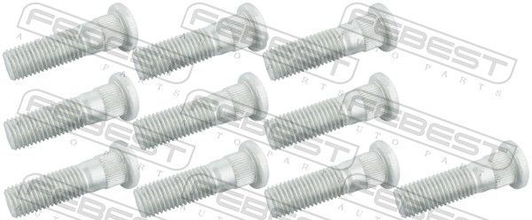 Wheel Stud FORD 3395499, GM 94501734, HYUNDAI 51752-07000, KI