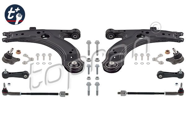 Control/Trailing Arm Kit, wheel suspension VAG