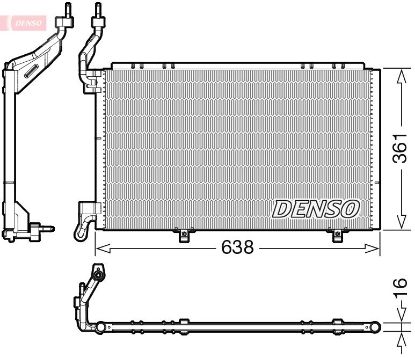 Condenser, air conditioning