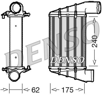Charge Air Cooler AUDI A4 / A6 II VOLKSWAGEN P