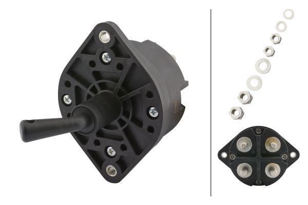 Main Switch, battery