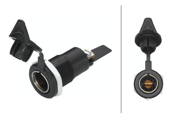 Socket 2-klemmiga, kruviühendustega