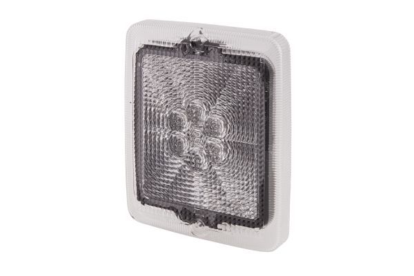 Lens, direction indicator