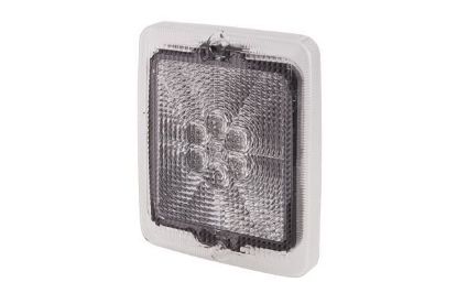 Lens, direction indicator