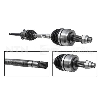 Drive Shaft Compass 1,6 JTD Front Wheel Drive