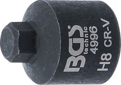 Socket Wrench Insert, brake caliper 8 mm Internal Hexagon Socket for Brake Calipers, v