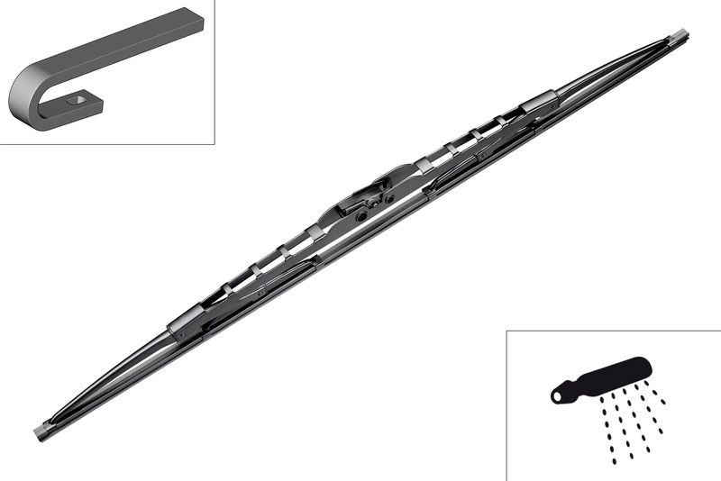 Wiper Blade Twin HCV N76 700mm - SCANIA - 2371926