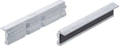 Jaw Pads, vice 2-piece Bench Vise Jaw Protector, Aluminium, 150 m