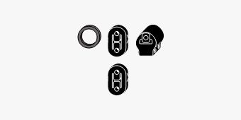 Mounting Kit, exhaust system Honda Accord