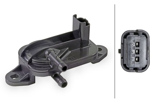 Sensor, exhaust pressure