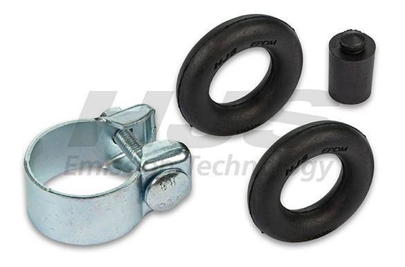 Mounting Kit, muffler VW Polo II (86C)