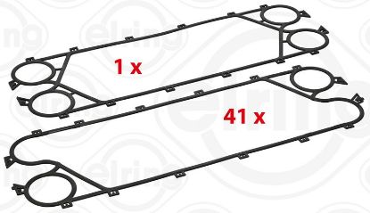 Gasket Set, oil cooler Man