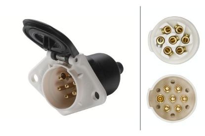 Socket 7-klemmiga, 7-kruviühendusega