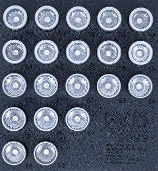 Wheel Lock Removal Kit 20-piece Rim Lock Tool Set for Porsche & VW Touare