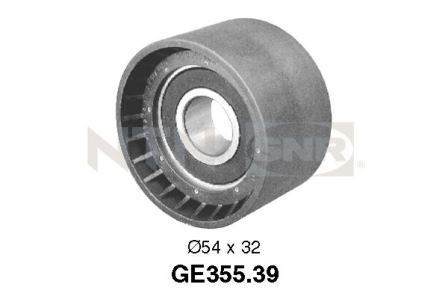 Deflection Pulley/Guide Pulley, timing belt Opel