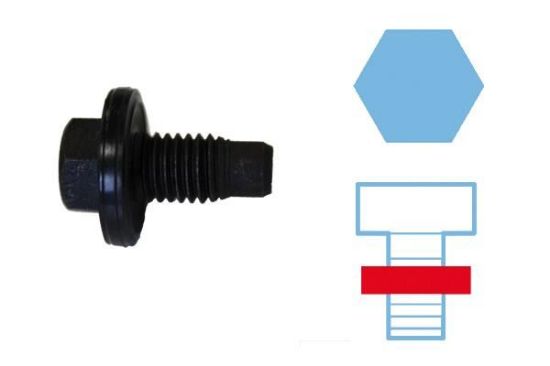 Screw Plug, oil sump FORD