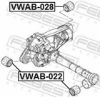 Mounting, differential VAG 7P0525337F