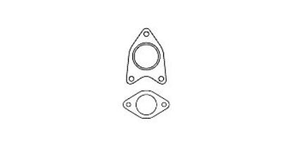 Mounting Kit, catalytic converter Ford Cougar 24V