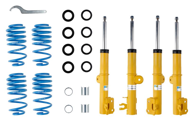 Suspension Kit, springs/shock absorbers Fiat 500x 2-WD;K; B14