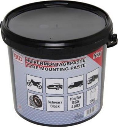 Tyre Fitting Paste Tire Mounting Paste, black, 5 kg bucket