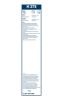 Wiper Blade H375 tagumine 375mm