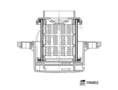 Air Filter, retarder Mercedes-Benz LKW 000 430 12 69
