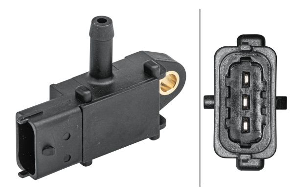 Sensor, exhaust pressure