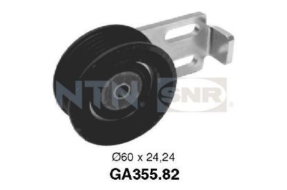 Tensioner Pulley, V-ribbed belt Renault