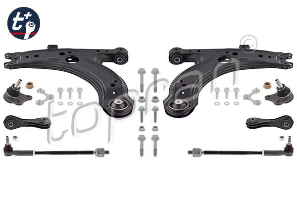 Control/Trailing Arm Kit, wheel suspension VAG