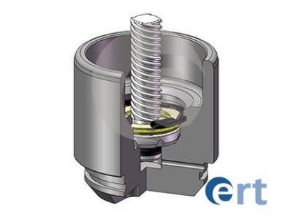 Piston, brake caliper