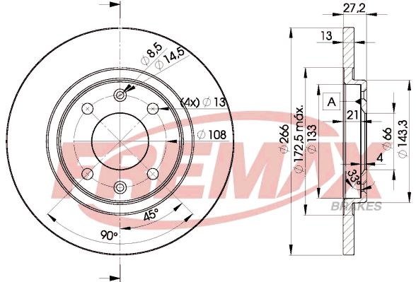 Brake Disc Citroen Berlingo esi
