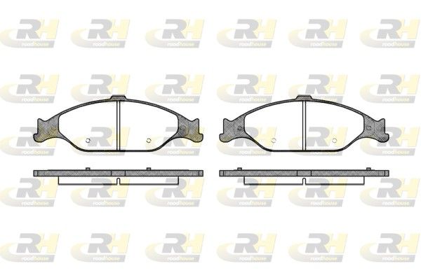 Brake Pad Set, disc brake Ford MUSTANG 99-01 esim.