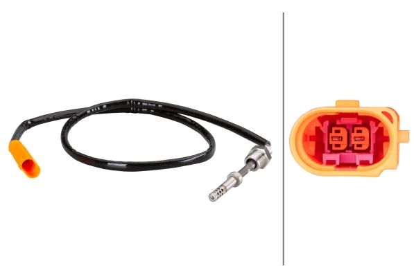 Sensor, exhaust gas temperature