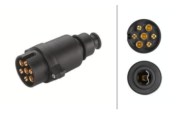 Plug 7-klemmiga, lapikpistikühendus