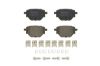 Brake Pad Set, disc brake Opel, PSA
