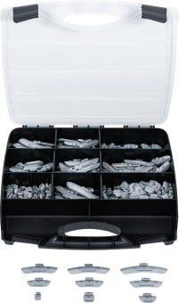 Balance Weight Balancing weight assortment : 320 pcs.