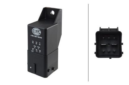 Relay, glow plug system