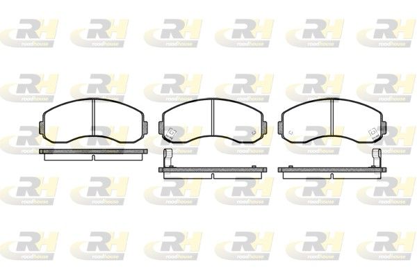 Brake Pad Set, disc brake Kia,ASIA MOTORS 96-98 esim.