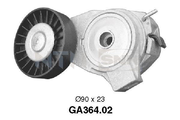Tensioner Pulley, V-ribbed belt SAAB - 4898755