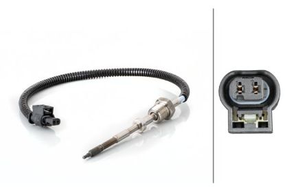 Sensor, exhaust gas temperature