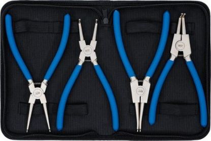 Pliers Set, circlip 4-piece Circlip Pliers Set, 225 mm