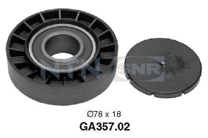 Deflection/Guide Pulley, V-ribbed belt AUDI 2,0i 16V 92-97